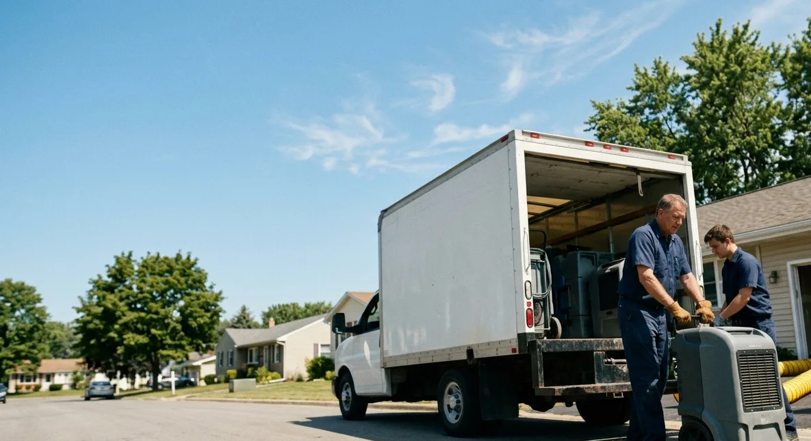 Water Damage Cleanup in Moline, IL near me